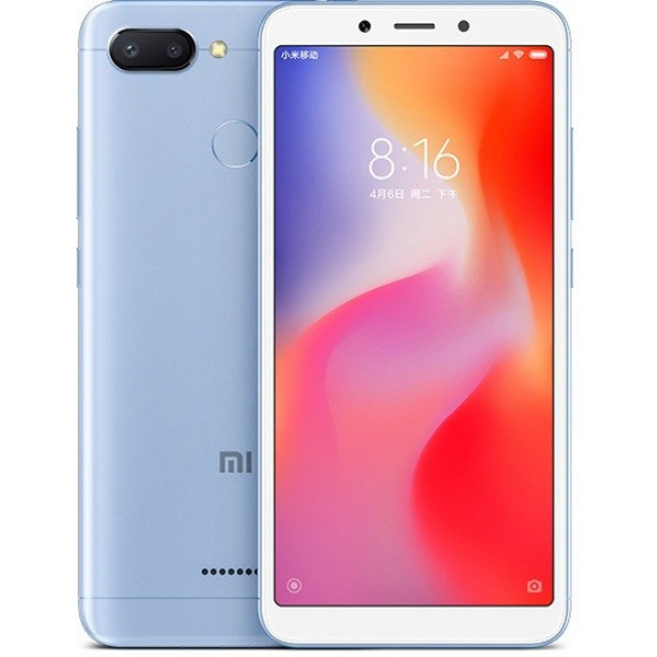 Фото - Смартфон Xiaomi Redmi 6 3/32 Blue