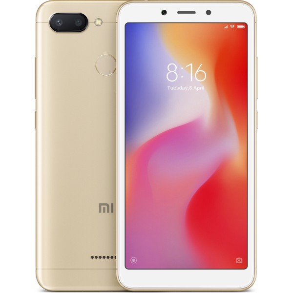 Фото - Смартфон Xiaomi Redmi 6 4/64GB Gold