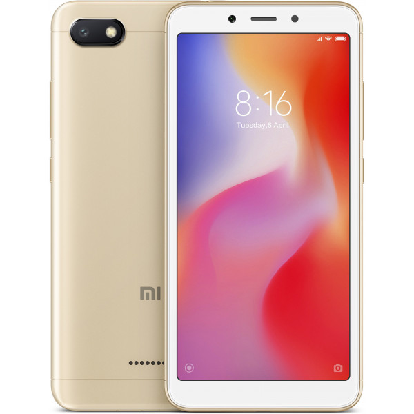 Фото - Смартфон Xiaomi Redmi 6A 2/16 Gold