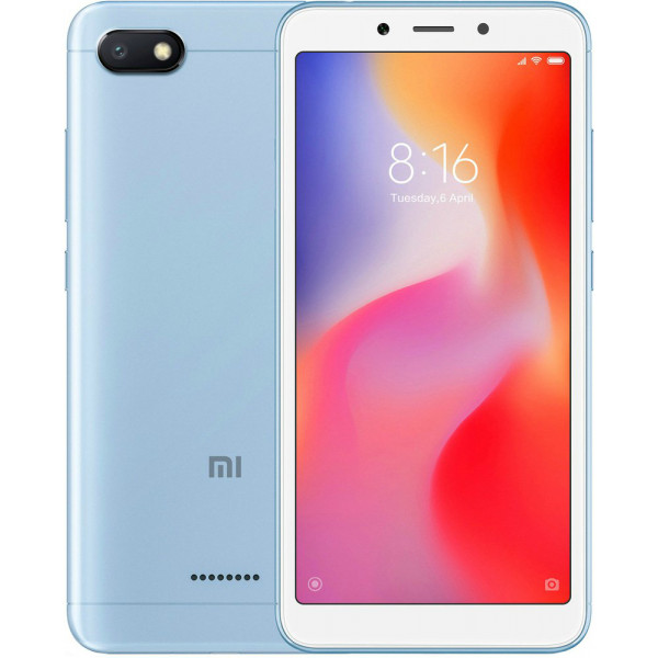 Фото - Смартфон Xiaomi Redmi 6A 2/32 Blue