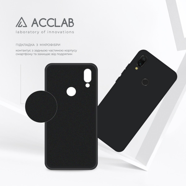 Фото - Чохол для смартфону ACCLAB SoftShell for Xiaomi Redmi 7 Black (1283126561764)
