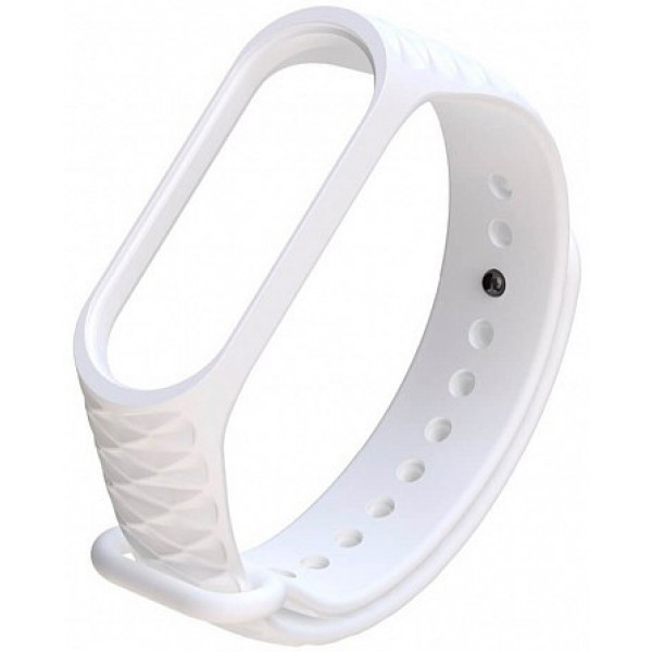 Фото - Ремінець для фітнес-браслету Xiaomi Ribbed Strap for Mi Band 3 White (XMB3-RIB-WT) Фото - Ремінець для фітнес-браслету Xiaomi Ribbed Strap for Mi Band 3 White (XMB3-RIB-WT)