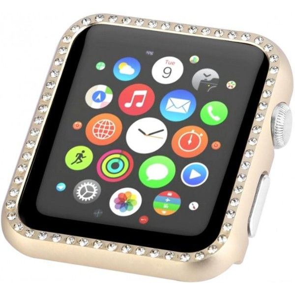 Фото - Чехол-бампер для смарт-годинника XOKO Apple Watch 38/40 Aluminium Diamond Gold (XK-AP-DMGD) Фото - Чехол-бампер для смарт-годинника XOKO Apple Watch 38/40 Aluminium Diamond Gold (XK-AP-DMGD)