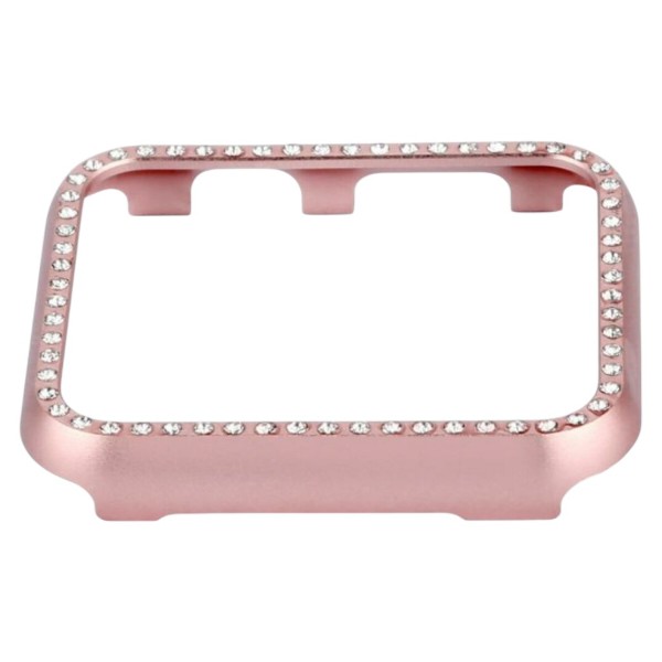 Фото - Чехол-бампер для смарт-годинника XOKO Apple Watch 38/40 Aluminium Diamond Rose Pink (XK-AP-DMPK)