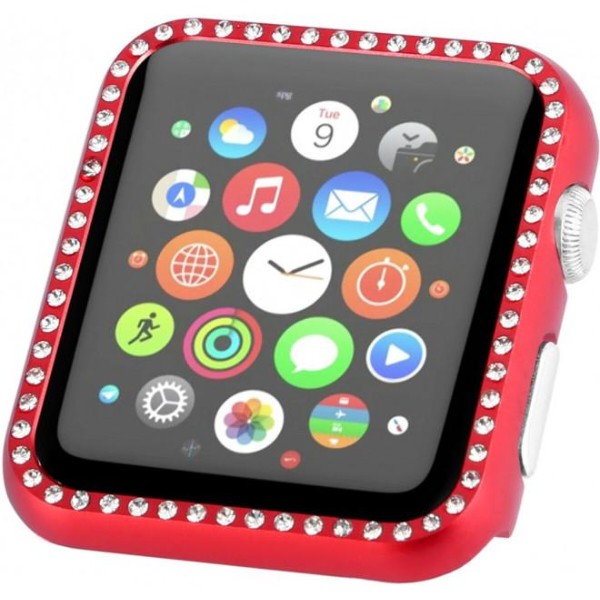Фото - Чехол-бампер для смарт-годинника XOKO Apple Watch 38/40 Aluminium Diamond Red (XK-AP-DMRD) Фото - Чехол-бампер для смарт-годинника XOKO Apple Watch 38/40 Aluminium Diamond Red (XK-AP-DMRD)