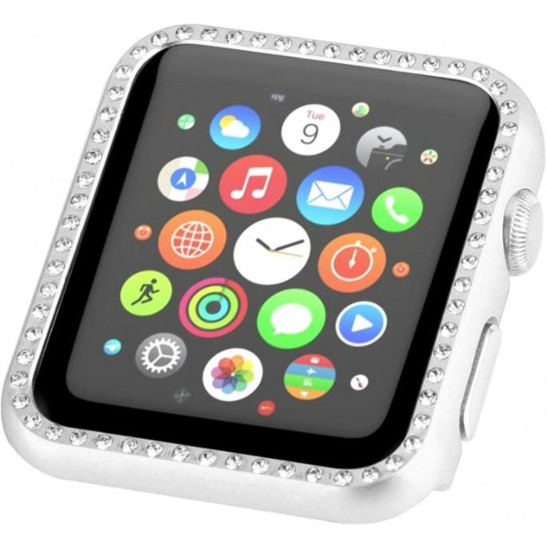 Фото - Чехол-бампер для смарт-годинника XOKO Apple Watch 38/40 Aluminium Diamond Silver  (XK-AP-DMSL)