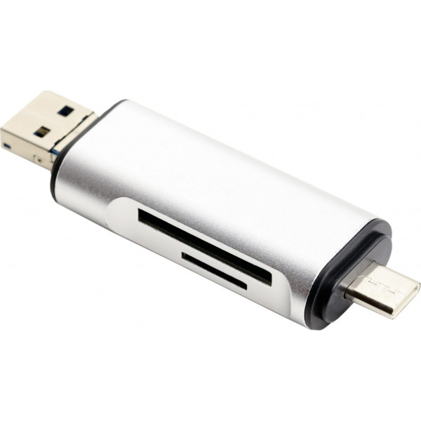 Фото - Хаб USB XOKO AC-440 Type-C USB 3.0+MicroUSB/SD Card Reader (XK-AС-440) Фото - Хаб USB XOKO AC-440 Type-C USB 3.0+MicroUSB/SD Card Reader (XK-AС-440)