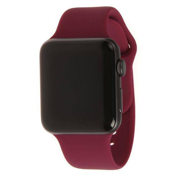Фото - Ремінець для смарт-годинника XOKO Sport for Apple Watch 42/44/45/49мм Bordo (XK-AW-42SP-BRD)