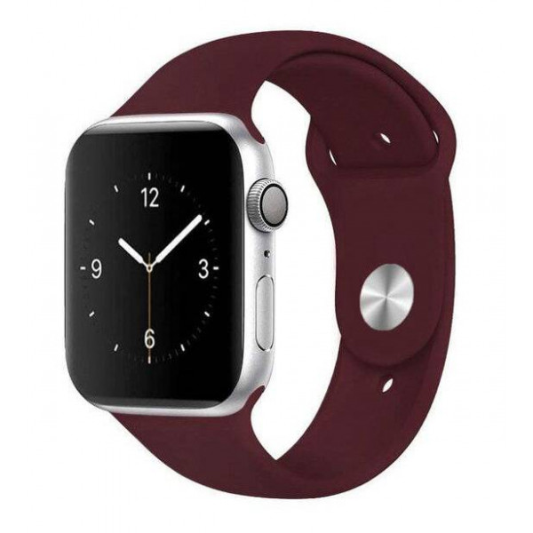 Фото - Ремінець для смарт-годинника XOKO Sport for Apple Watch 42/44/45/49мм Bordo (XK-AW-42SP-BRD) Фото - Ремінець для смарт-годинника XOKO Sport for Apple Watch 42/44/45/49мм Bordo (XK-AW-42SP-BRD)