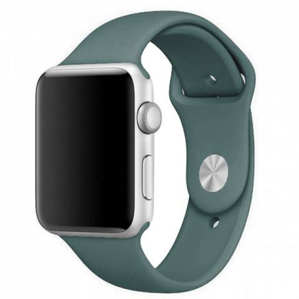 Фото - Ремінець для смарт-годинника XOKO Sport for Apple Watch 42/44/45/49мм Pine Green (XK-AW-42SP-GRN) Фото - Ремінець для смарт-годинника XOKO Sport for Apple Watch 42/44/45/49мм Pine Green (XK-AW-42SP-GRN)