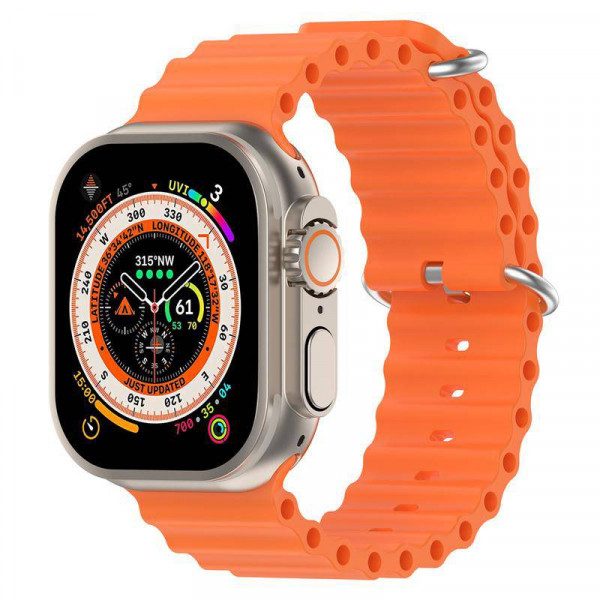 Фото - Ремінець для смарт-годинника XOKO Ultra for Apple Watch 42/44/45/49мм Orange (XK-AW-42ULT-OR)
