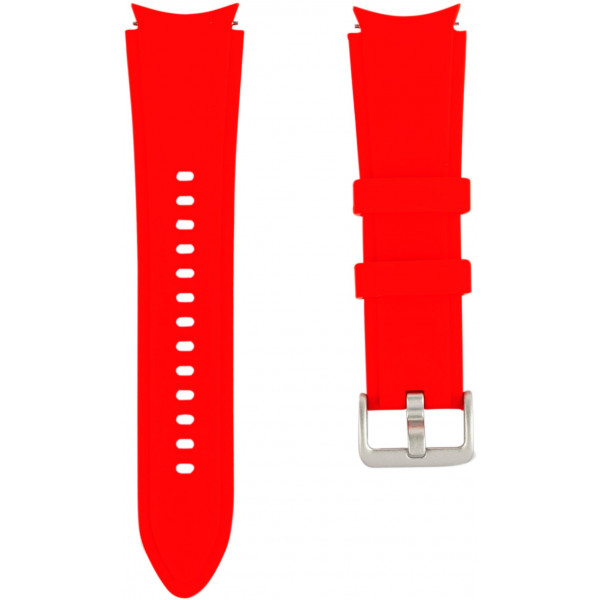 Фото - Ремінець для смарт-годинника XOKO Samsung Galaxy watch Flat 20mm Red (XK-BND-20FLT-RD)