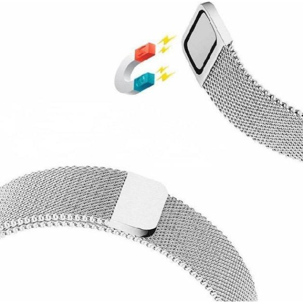 Фото - Ремешок для смарт-часов XOKO Samsung Milanese 22mm Silver (XK-BND-22MLN-SL)