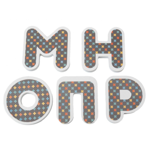 Фото - Настольная игра (до 2 лет) XOKO EVA Алфавит укр + рус (34 ед + мешочек для сушки + мешок хранения) (XK-EVA-02)