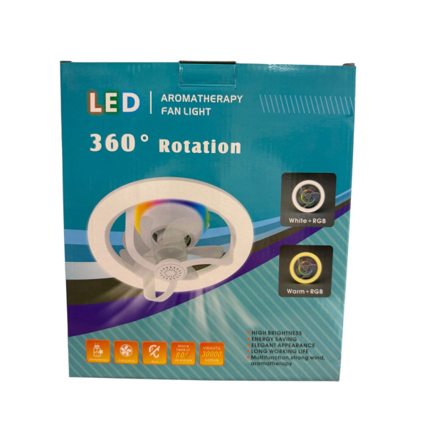 Фото - Лампа-вентилятор XOKO LED RGB Fan Light 100 Aroma (XK-FL-100RGB)