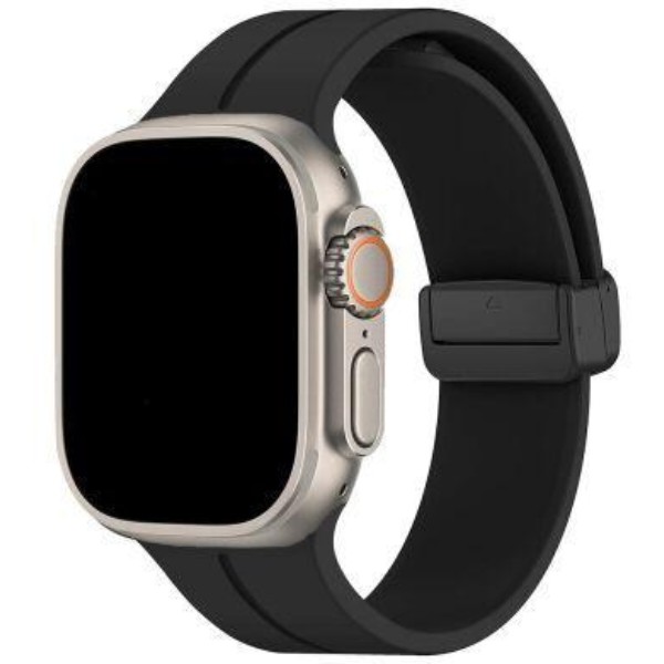 Фото - Ремінець для смарт-годинника XOKO for Apple Watch 42/44/45/49 мм Black (XK-MGT-44BK)