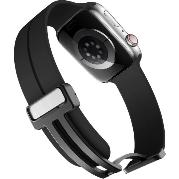 Фото - Ремінець для смарт-годинника XOKO for Apple Watch 42/44/45/49 мм Black (XK-MGT-44BK)