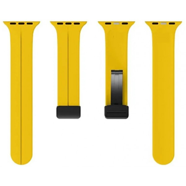 Фото - Ремінець для смарт-годинника XOKO for Apple Watch 38/40/41 мм Yellow (XK-MGT-38YL)