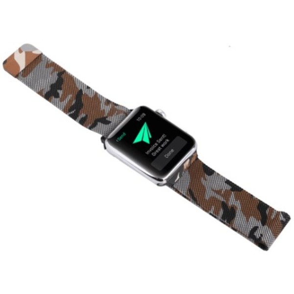 Фото - Ремешок для смарт-часов XOKO for Apple Watch  42/44/45/49 мм Khaki Brown (XK-MTL-44KHBR)