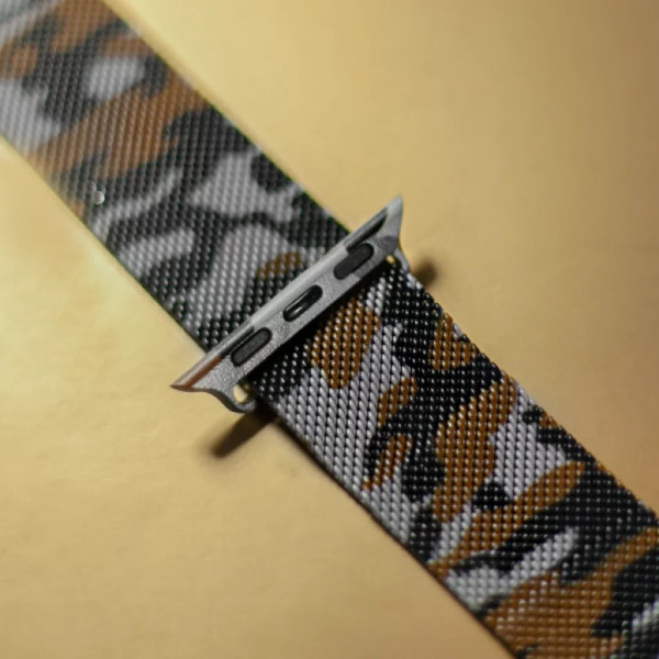 Фото - Ремешок для смарт-часов XOKO Milanese for Apple Watch  38/40/41мм Khaki Orange (XK-MTL-KHOR)