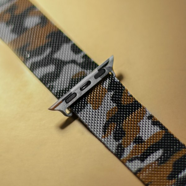 Фото - Ремінець для смарт-годинника XOKO for Apple Watch  42/44/45/49 мм Khaki Orange (XK-MTL-44KHOR)