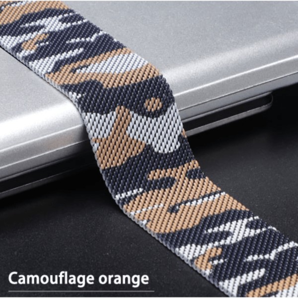 Фото - Ремешок для смарт-часов XOKO for Apple Watch  42/44/45/49 мм Khaki Orange (XK-MTL-44KHOR)