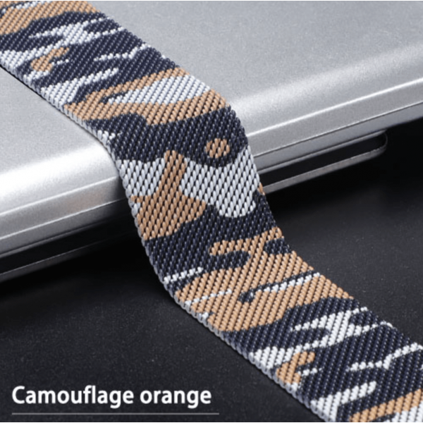 Фото - Ремінець для смарт-годинника XOKO for Apple Watch  42/44/45/49 мм Khaki Orange (XK-MTL-44KHOR)