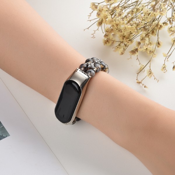 Фото - Ремешок для фитнес-браслета XOKO Metal Premium Band для Xiaomi Mi Band 5/6 Jewerly Grey (XK-MTL5-JWR-GR)