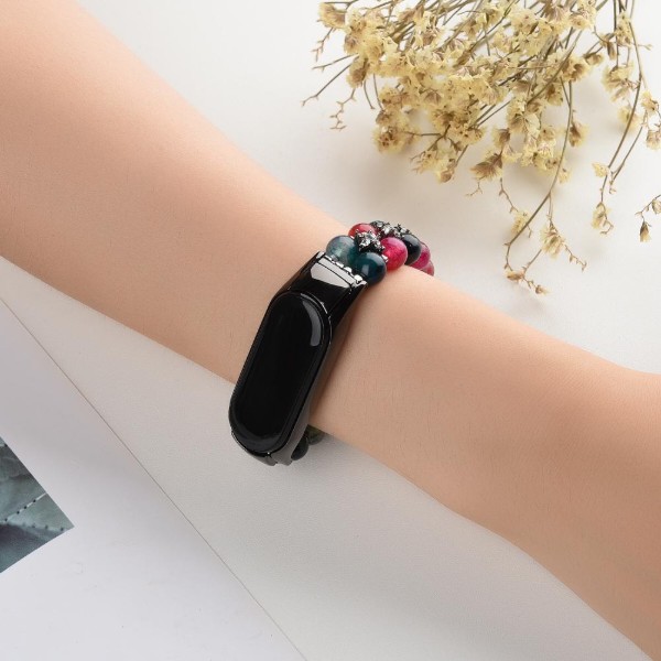 Фото - Ремешок для фитнес-браслета XOKO Metal Premium Band для Xiaomi Mi Band 5/6 Jewerly Red (XK-MTL5-JWR-RD)