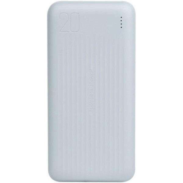 Фото - Батарея мобильная XO PB302 20000mAh 10W White (PB302.white)
