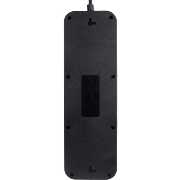 Фото - Мережевий фільтр XOKO SP-5-2-1, 2м, 5 роз., 2 USB-A, 1 USB-C Black (XK-SP-5-2-1-BK)