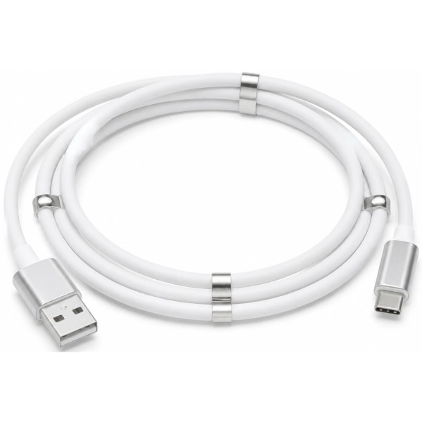 Фото - Кабель XOKO UTC-001 2.4А Supercalla USB-Type-C 1 м White (XK-UTC-001-WH)