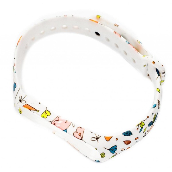 Фото - Ремешок для фитнес-браслета XOKO Xiaomi for Mi Band 3/4 Flowers White (XK-XM-SL-WT) Фото - Ремешок для фитнес-браслета XOKO Xiaomi for Mi Band 3/4 Flowers White (XK-XM-SL-WT)