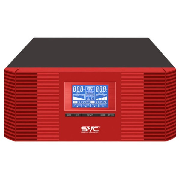 Фото - Джерело безперебійного живлення SVC 600ВА/500Вт DC 12V 10A/20A 2хShuko (XL-600)