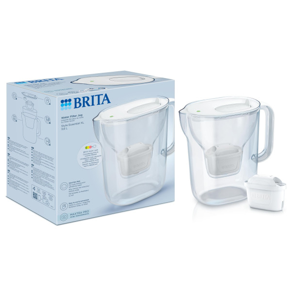 Фото - Фільтр-глечик Brita Style Essential XL Mxpro білий