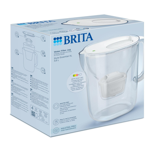 Фото - Фільтр-глечик Brita Style Essential XL Mxpro білий