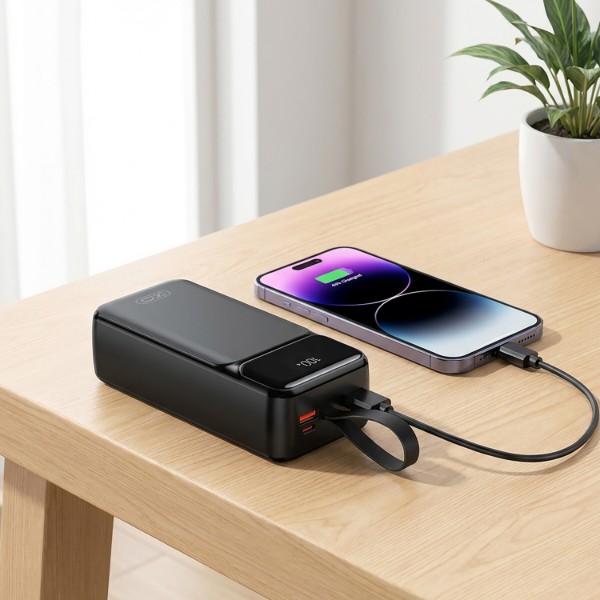 Фото - Батарея мобільна XO 30000mAh (PR298.black)