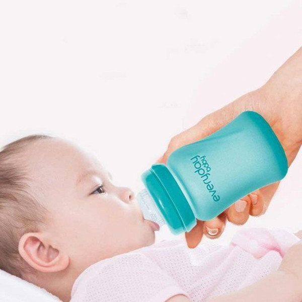 Фото - Пляшка для годування Everyday Baby термочутлива 150 мл., бірюзова (10203)