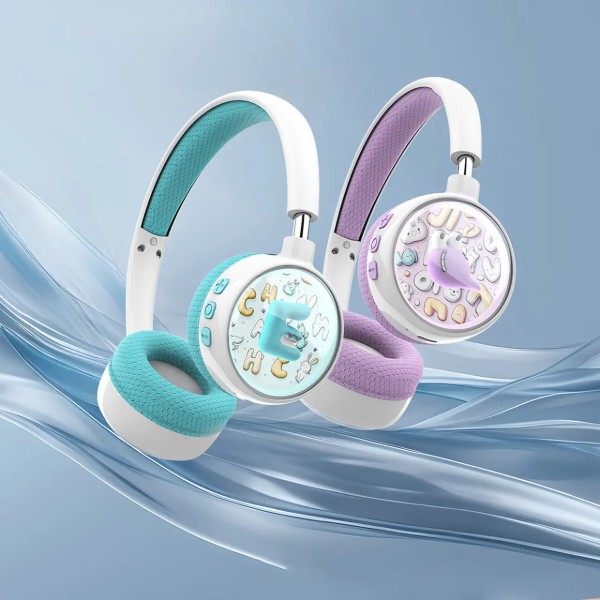 Фото - Навушники накладні бездротові XO BE57.blue