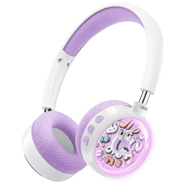 Фото - Навушники накладні бездротові XO BE57.purple