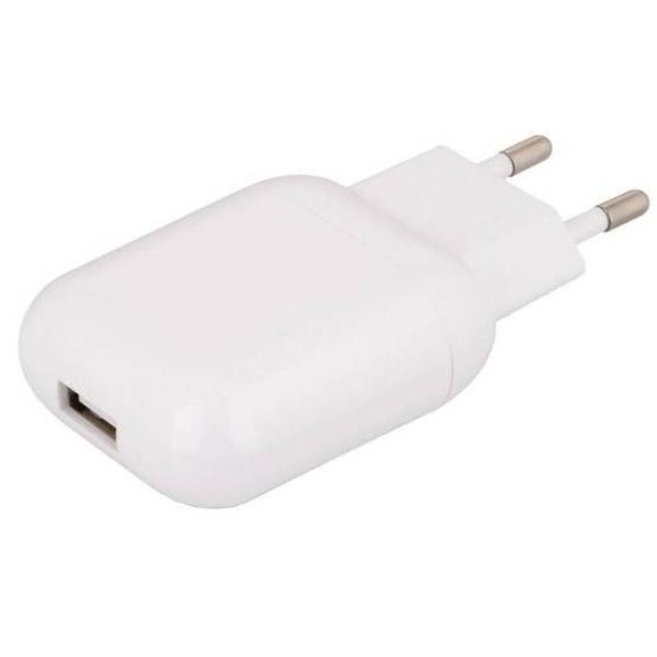Фото - Мережевий зарядний пристрій XO L37 2.1A/1USB White (XO-L37-WH)