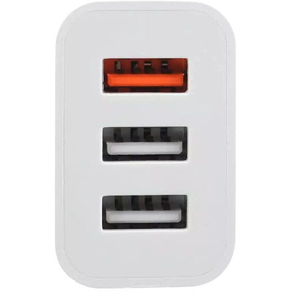 Фото - Сетевое зарядное устройство XO L72 QC3.0 3USB +micro (XO-L72-MCR)