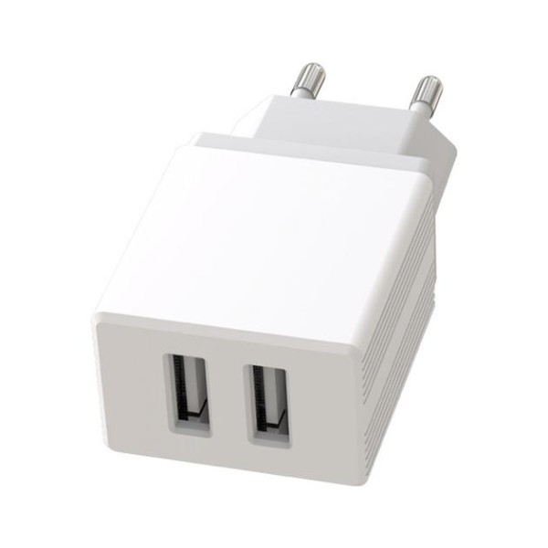Фото - Сетевое зарядное устройство XO L75 2USB/2.4A  Lightning (XO-L75-L)