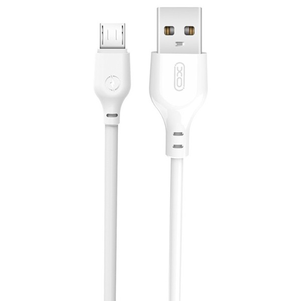 Фото - Кабель XO NB103 USB-A to Micro cable 1m, white (XO-NB103M-White)