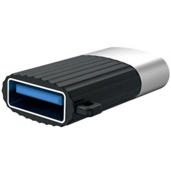 Фото - Переходник XO USB 2.0 to microUSB Black (XO-NB149G-BK)