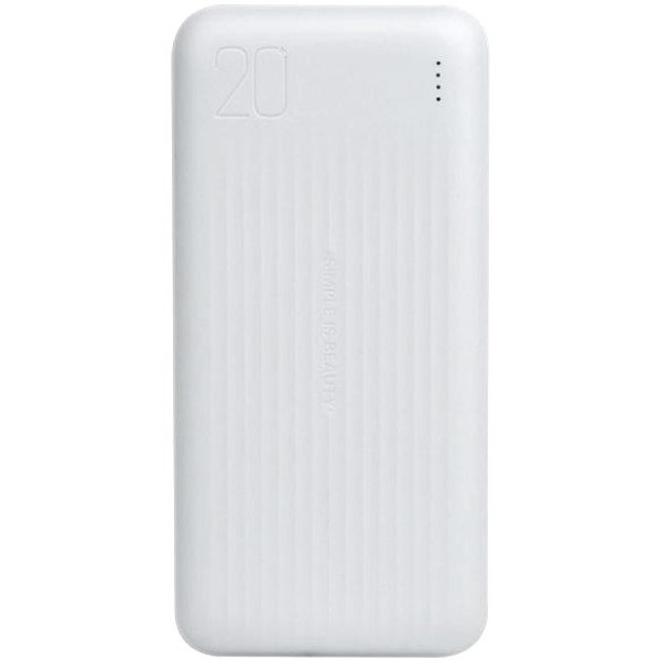 Фото - Батарея мобильная XO PB302 20000mAh 10W White (PB302.white)