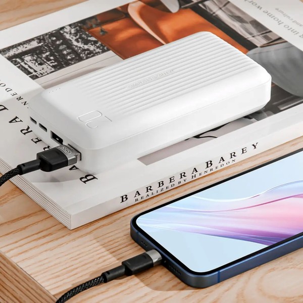 Фото - Батарея мобильная XO PB302 20000mAh 10W White (PB302.white)