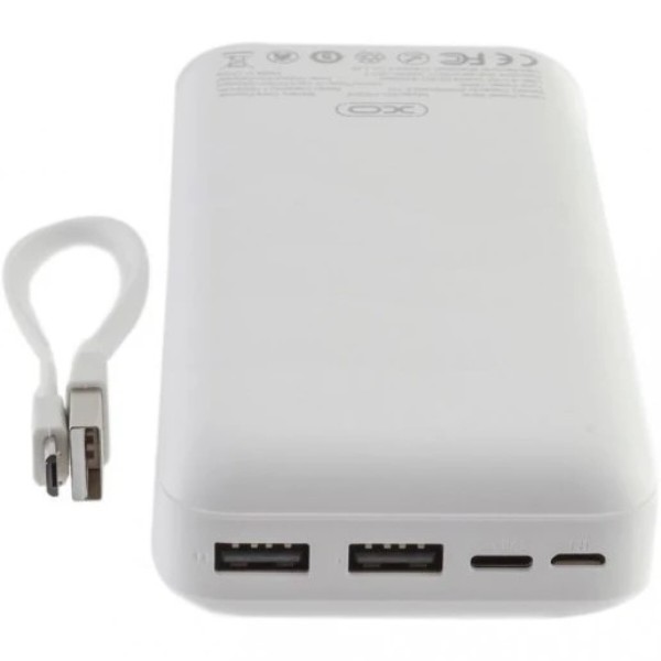 Фото - Батарея мобильная XO PB302 20000mAh 10W White (PB302.white)