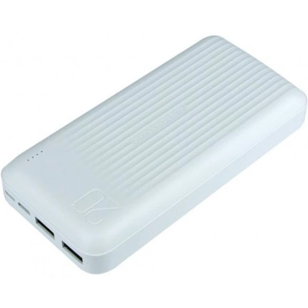 Фото - Батарея мобильная XO PB302 20000mAh 10W White (PB302.white)