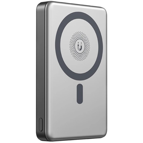 Фото - Батарея мобільна XO PR296 Magnetic MagSafe 22.5W з бездротовою зарядкою 15W 10000 mAh Grey (715944)